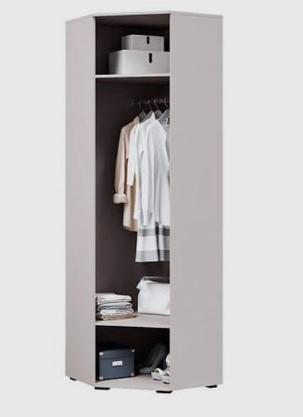 Шкаф угловой Кашемир (ш701*г701*в2213мм), Кашемир/Сантьяго