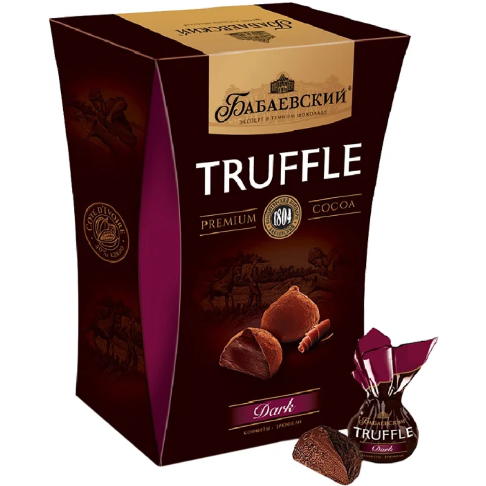 Набор конфет Бабаевский Dark Truffle 200 гр