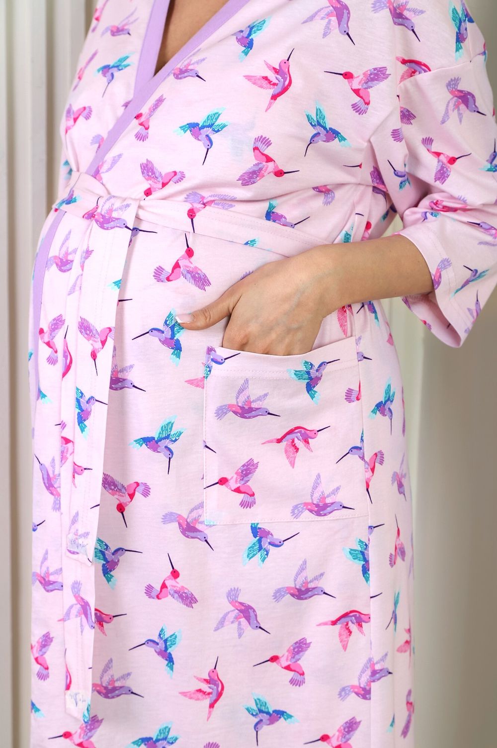 Халат женский Колибри-3 Виотекс РАЗНОЦВЕТНЫЙ