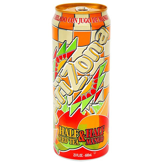 Напиток "Аризона / Arizona Half & Half iced tea Mango" 680мл