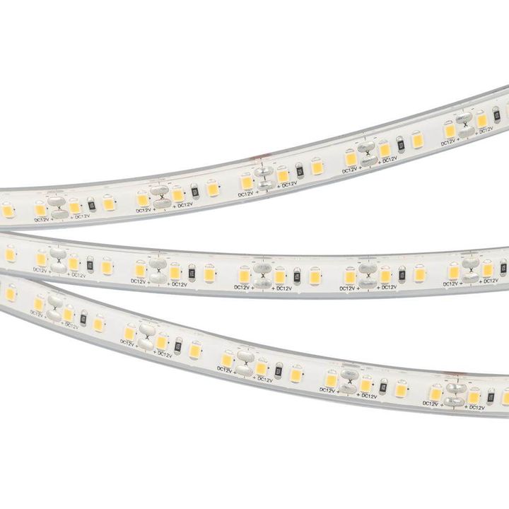 Светодиодная влагозащищенная лента Arlight 16,8W/m 120LED/m 2835SMD холодный белый 5M 029595
