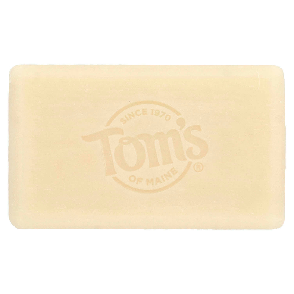 Tom's of Maine, Натуральное мыло для красоты с алоэ вера, без отдушек, для чувствительной кожи, 141 г (5 унций)