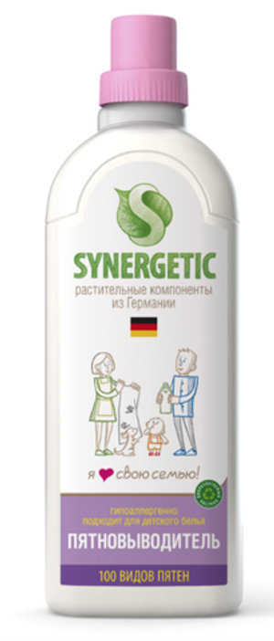 Жидкий пятновыводитель Synergetic 1 л