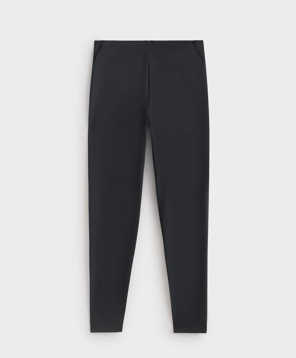 OYSHO Компрессионные легинсы Compressive Core Control длиной до щиколотки, черный