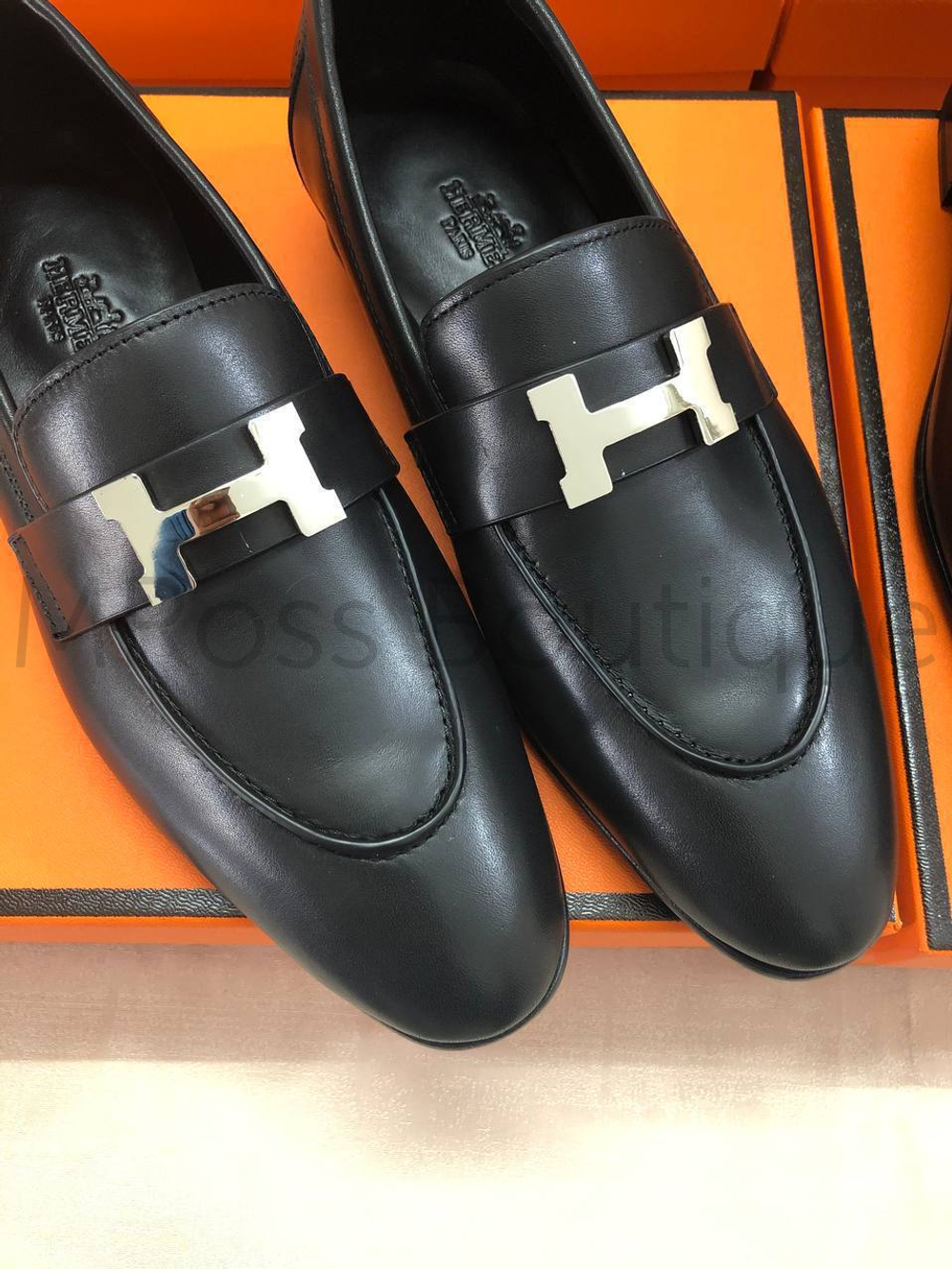 Кожаные туфли Chanel Mary Janes