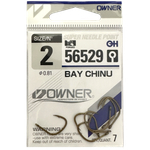 Крючок Owner с кольцом 56529 №02 Bay Chinu 7шт d0.81мм
