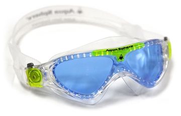 Очки для плавания детские Aqua Sphere Seal Kid 2 cl/lime голубые линз