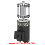 Печь для бани Везувий "Чёрная Пчёлка" с баком