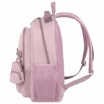 Рюкзак HEIKKI FUSION (ХЕЙКИ) универсальный, 2 отделения, отделение для ноутбука, c КОШЕЛЬКОМ, пыльная роза, 44х31х14 см, 273867