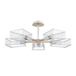 8246/5C COUNTY LN25 000 белый, металл/дерево Люстра потолочная Е27 5*60W 220V IRMA