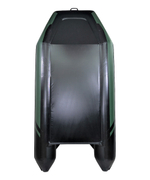 Броня-320 С зеленый-черный (Лодка ПВХ под мотор с усилением)