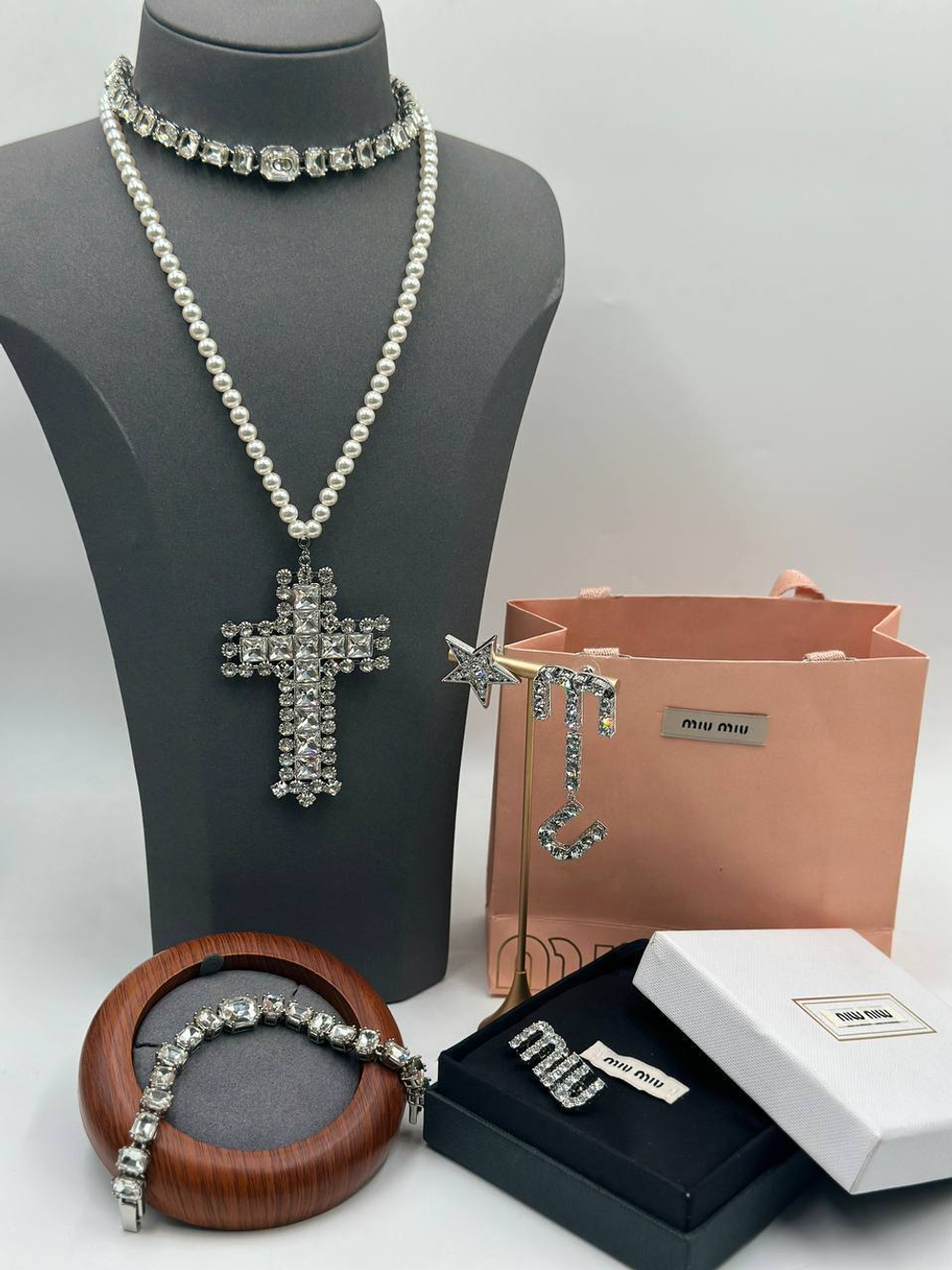 Серьги MIU MIU
