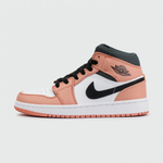 кроссовки Air Jordan 1 Mid Pink Quartz Wmns