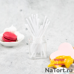 Палочки Пластиковые для кейк-попсов и леденцов 15 см, 100 штук