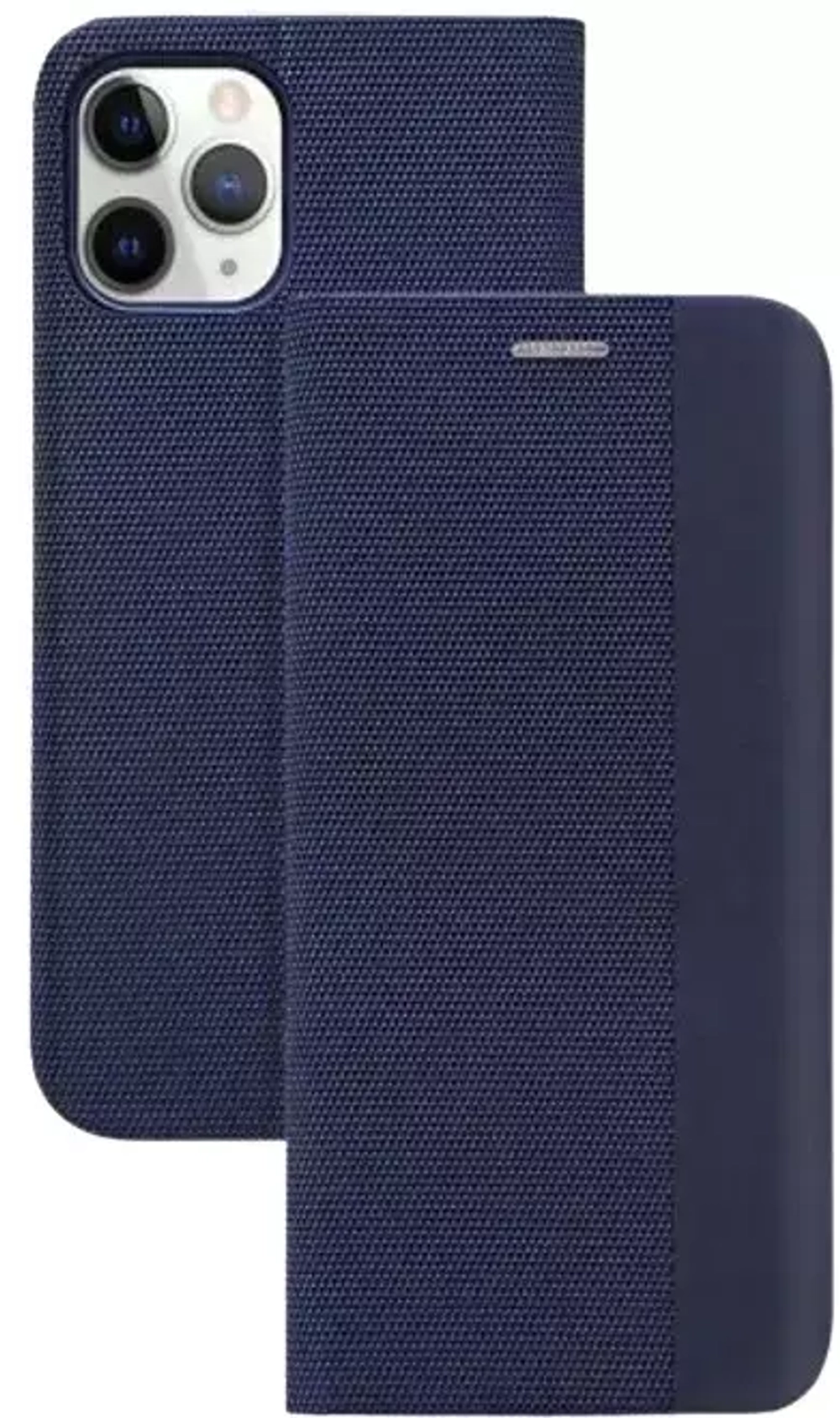 Чехол книжка Mesh Leather для iPhone 13 Pro dark grey