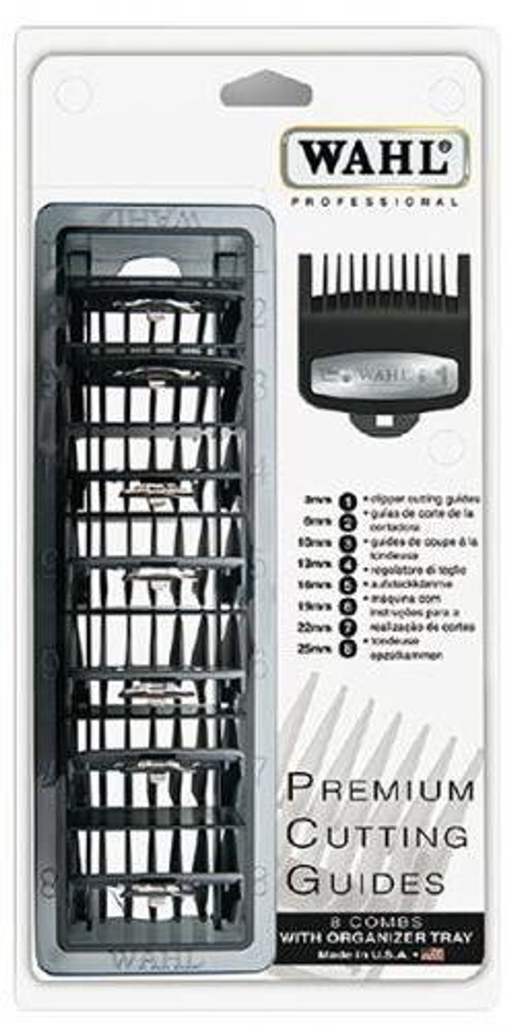 Набор насадок Wahl Premium 8 шт. (3171-600) - 5