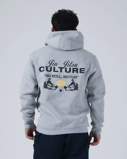 Худи KINGZ Jiu Jitsu Culture Tee серая