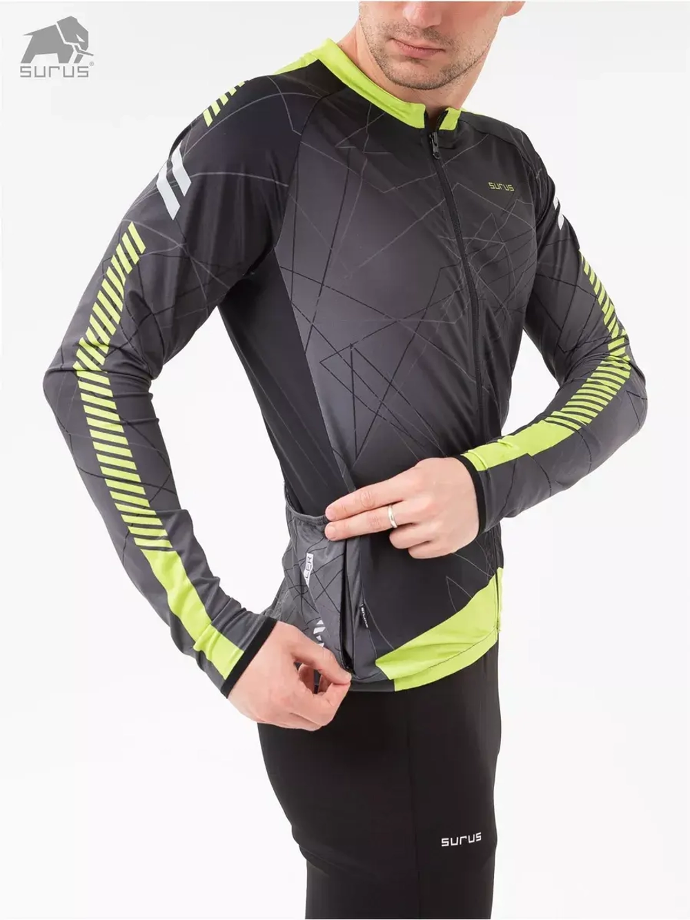 Велоджерси с длинным рукавом