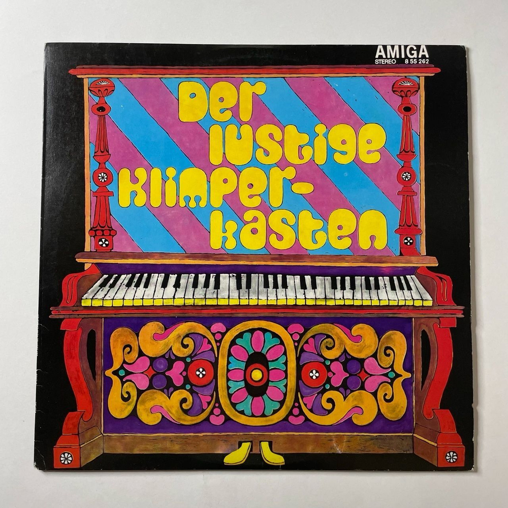 Винтажная виниловая пластинка LP Orchester Gunter Oppenheimer Der Lustige Klimperkasten (ГДР 1971)