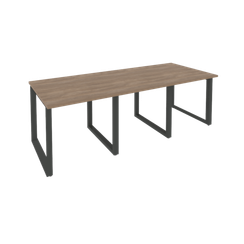 Onix Стол переговорный O.MO-PRG-3.0 Дуб Аризона/Металл Антрацит 2340*980*750