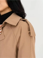 Тренч длинный оверсайз плащ