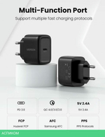 Сетевое зарядное устройство Ugreen CD250-50581 Black (50581)