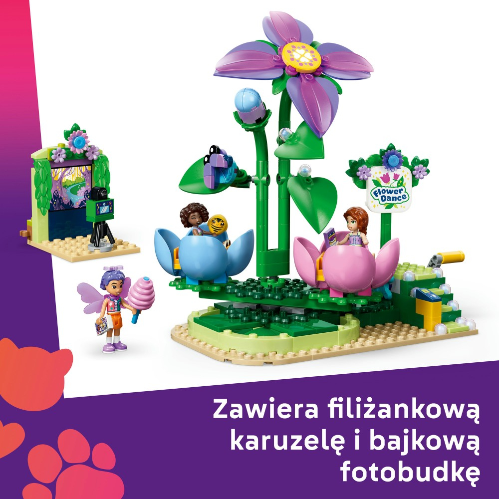 Конструктор LEGO Friends 42702 Цветочная карусель феи — фото 4