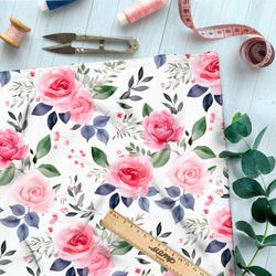 Ткань Барби летний розарий