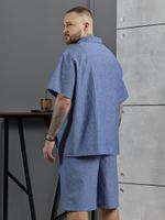 Костюм мужской Аристократ-2 Виотекс ДЖИНСОВЫЙ МЕЛАНЖ