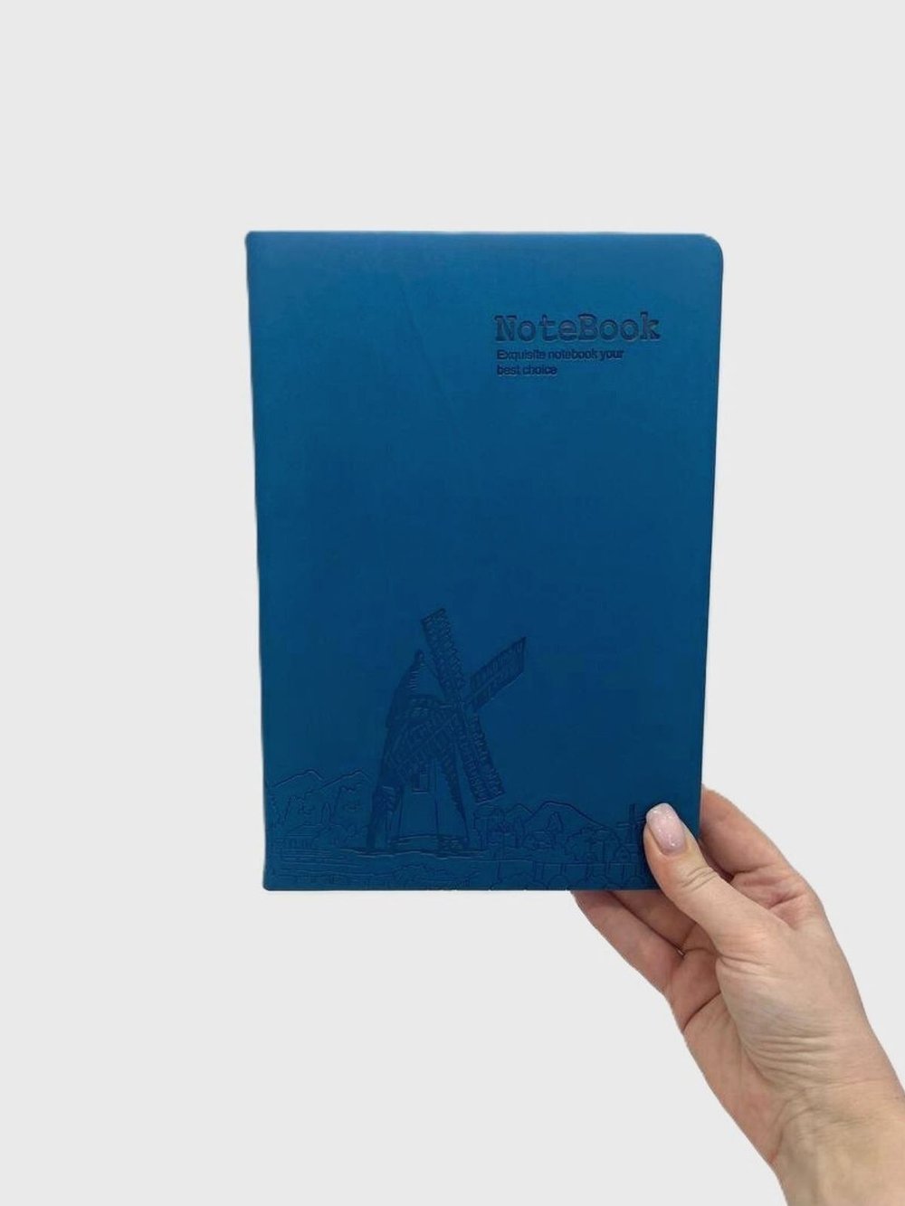 Блокнот 112 л. В5 25*17,5 см лин. т.бирюзовый  (7674-2)