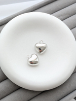 Подвеска сердце объемное 15мм