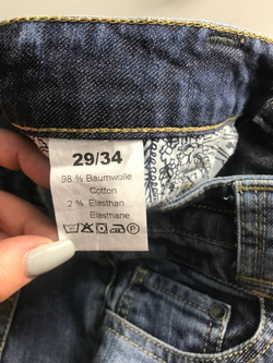 Джинсы BCS повседневные, маркировка 29/34, визуально на 44/46 размер
