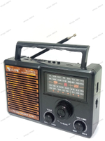 Радиоприемник с MP3 плеером и BT+Solar panel Golon RXBT863S