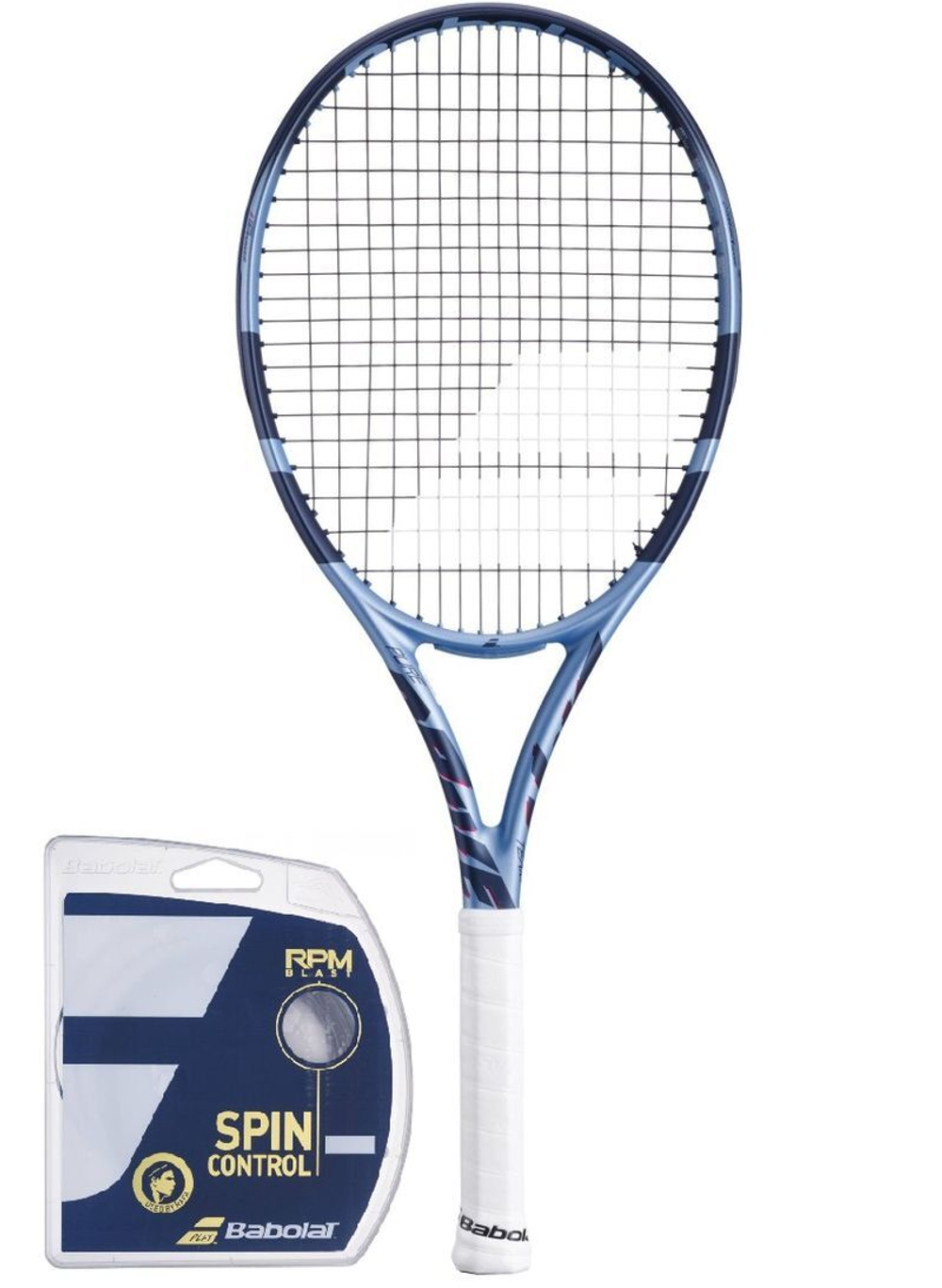 Теннисная ракетка Babolat Pure Drive Team 11-gen+ Струны + Натяжка! ручка 2
