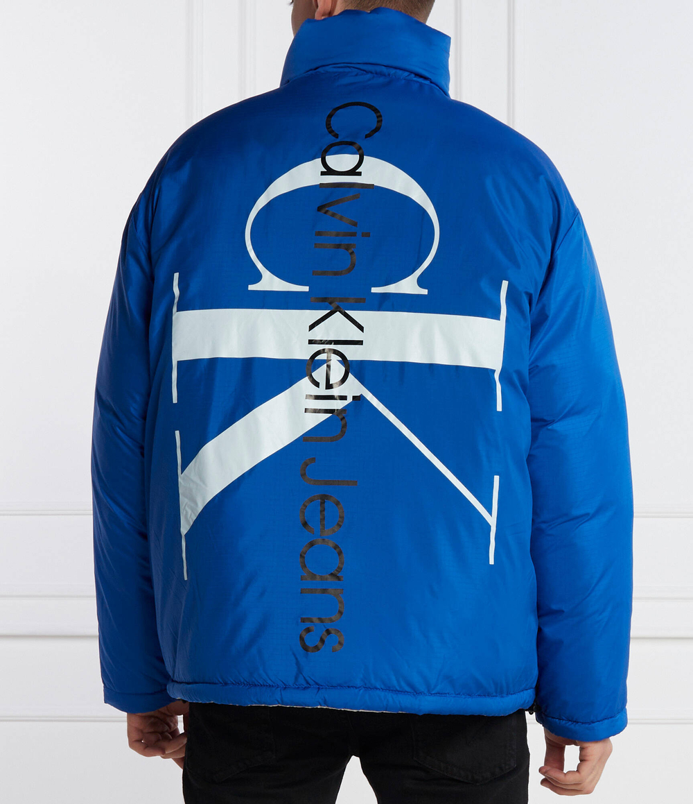 Двухсторонняя куртка REVERSIBLE 90s CALVIN KLEIN JEANS - голубой(J30J324438)