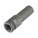 13937 Головка ударная удлиненная шестигранная, 13 мм, 1/2", CrMo//Stels