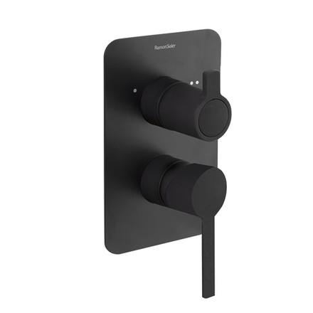 Встраиваемый смеситель для душа DRAKO 331502SNM на 2 выхода С ВНУТРЕННЕЙ ЧАСТЬЮ