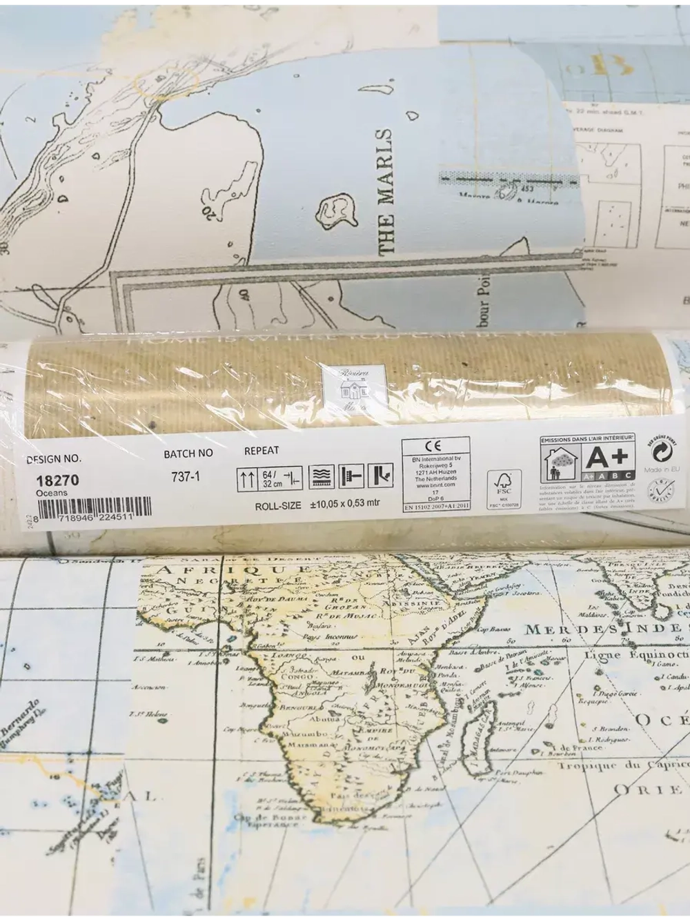 Обои ecodeco BN 18270 Riviera Maison Нидерланды