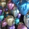 Хромированный шар 12″ надутый гелием, в ассортименте