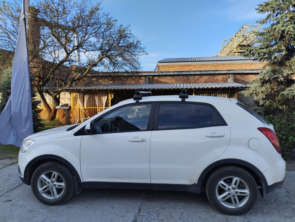 Багажник на крышу (адаптер) SsangYong New Actyon (2005-2018)  ED10-074