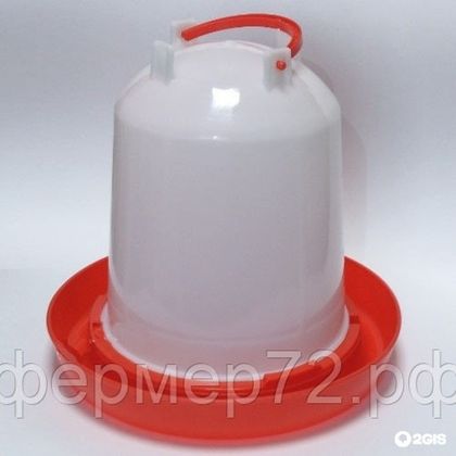 Поилка вакуумная 6 л с ручкой