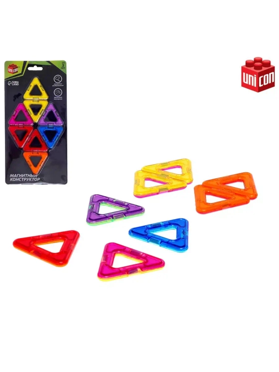 Конструктор магнитный Magical Magnet, 8 деталей