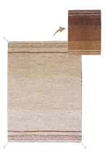 Двусторонний стираемый ковер Lorena Canals Twin Toffee L (170 x 240 см)