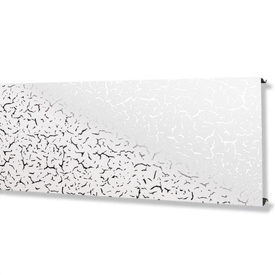 Рейка для подвесного потолка S-дизайн Cesal иней белый В34 150х3000 мм.