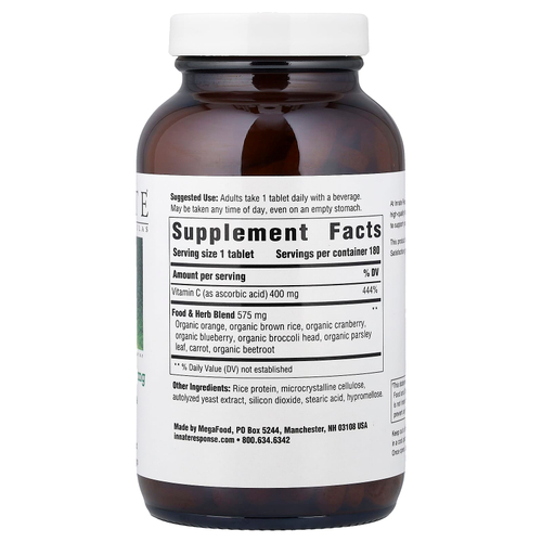 Innate Response Formulas, витамин C-400, 180 таблеток