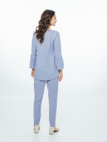 Блуза медицинская женская | Бл-349 3/4 либерти люкс