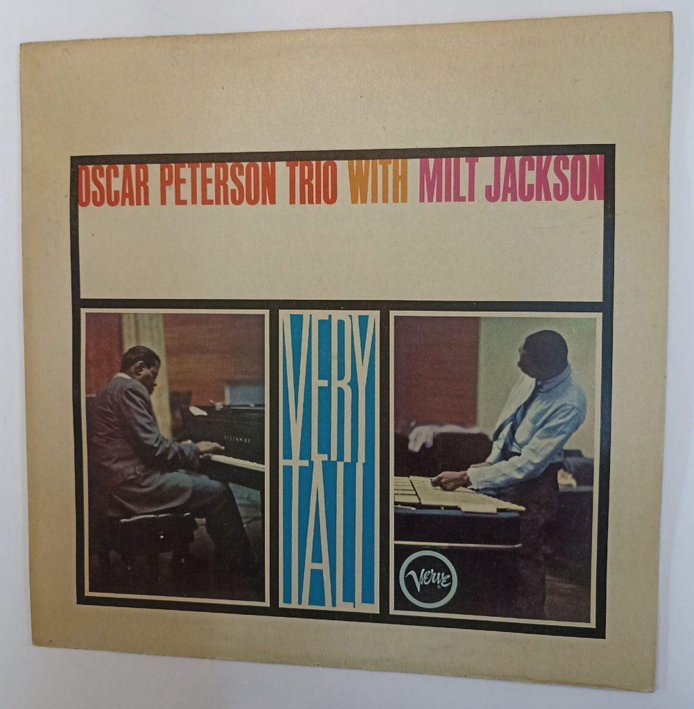 Винтажная виниловая пластинка LP The Oscar Peterson Trio With Milt Jackson Very Tall (Колумбия 1976)