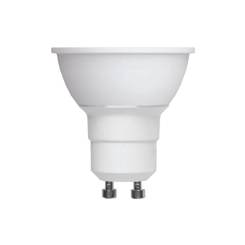 LED-JCDR-5W/4000K/GU10/FR/SLS Лампа светодиодная. Форма «JCDR», матовая. Белый свет (4000K). ТМ Volpe