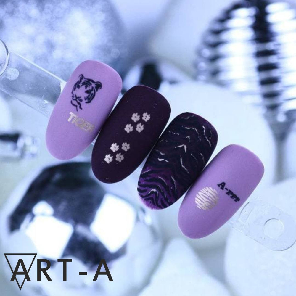 Пластина для стемпинга Art-A Tigers - Тигры