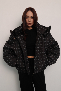 Куртка- трансформер черная